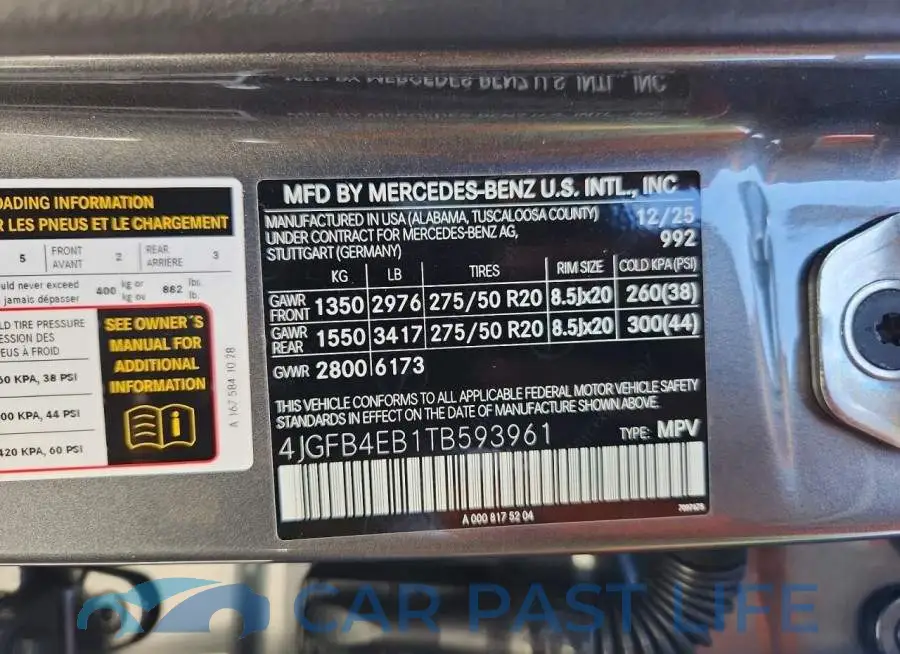 4JGFB4EB1TB593961# 14