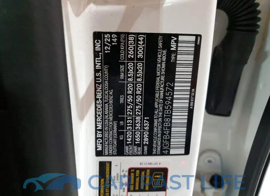 4JGFB4FB8TB594572# 14
