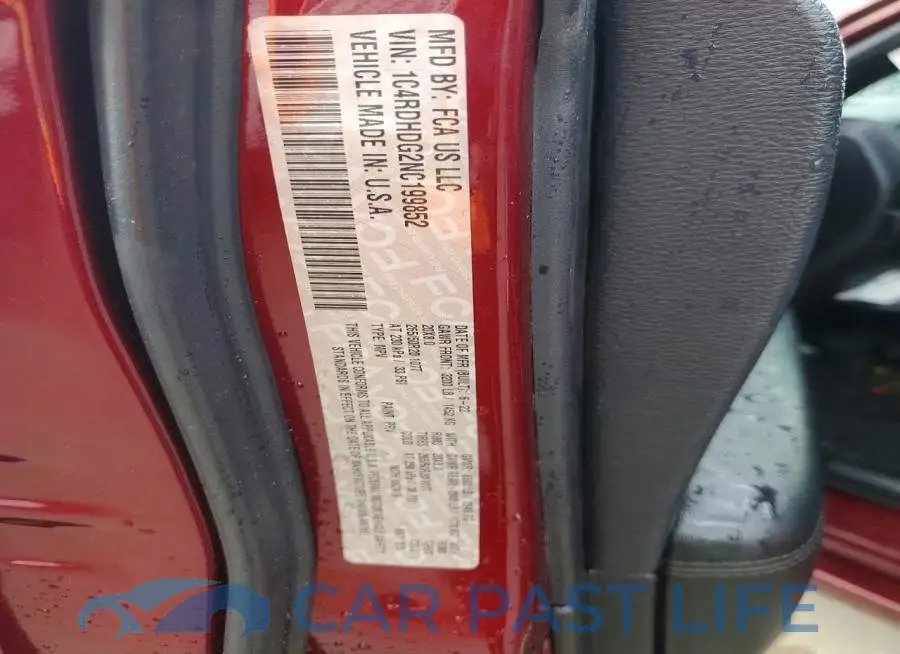 1C4RDHDG2NC199852# 13