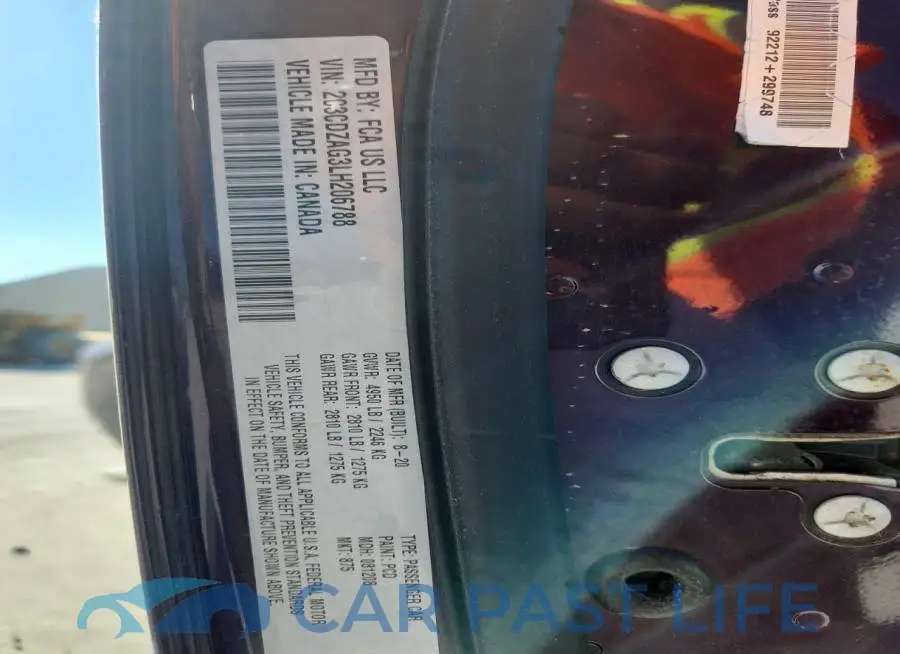 2C3CDZAG3LH206788# 13