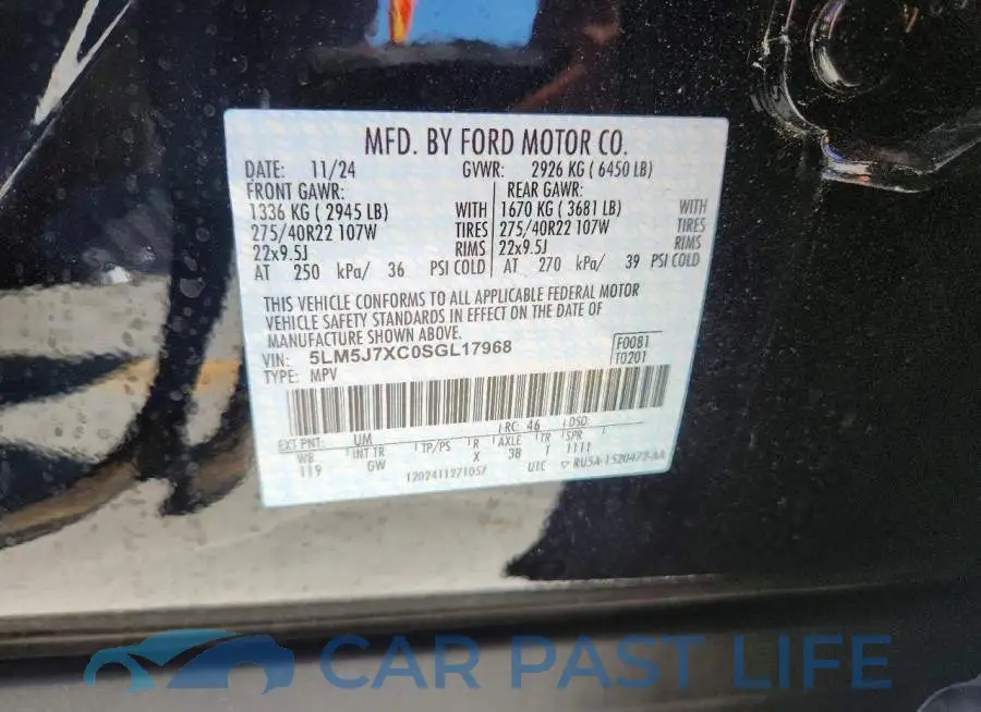 5LM5J7XC0SGL17968# 13