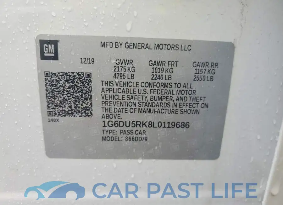 1G6DU5RK8L0119686# 13