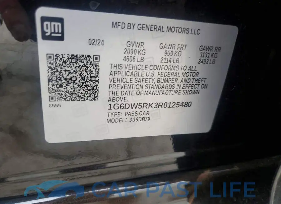 1G6DW5RK3R0125480# 12