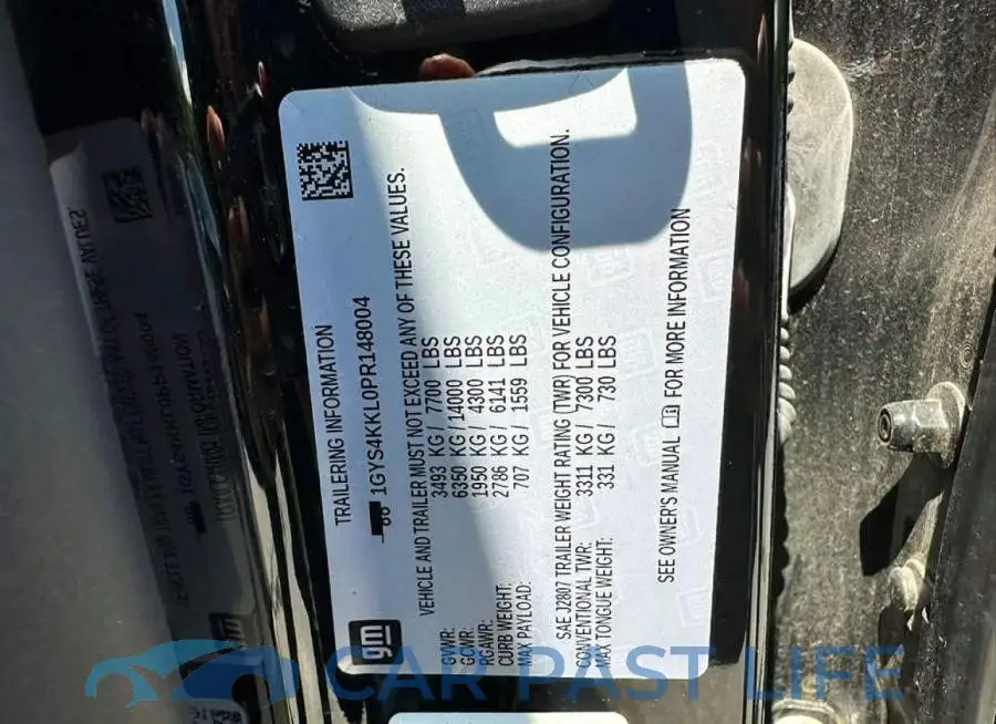 1GYS4KKL0PR148004# 10