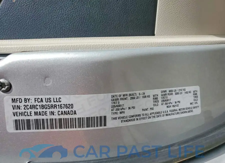 2C4RC1BG5RR167620# 14