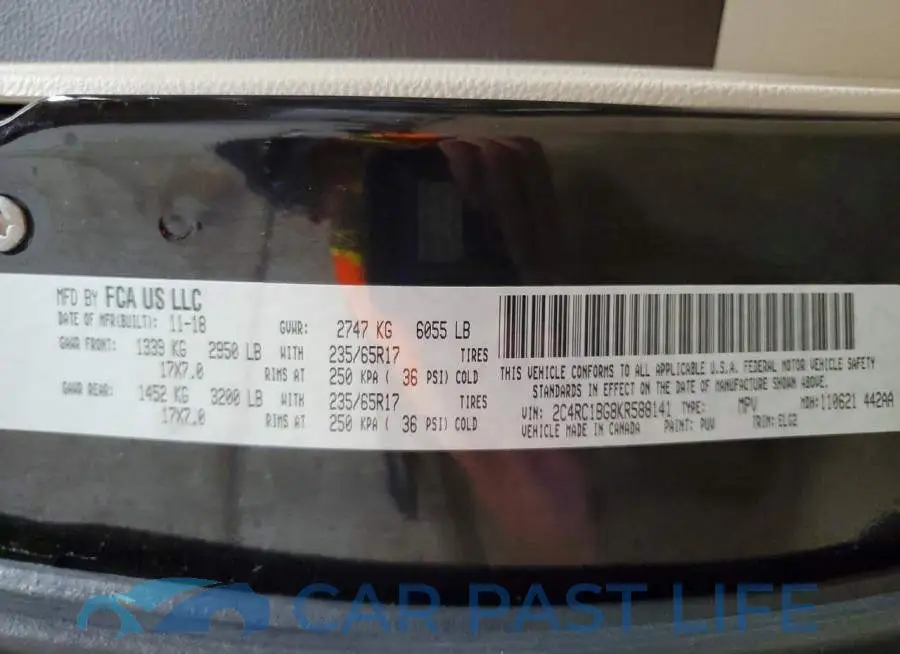 2C4RC1BG8KR588141# 13