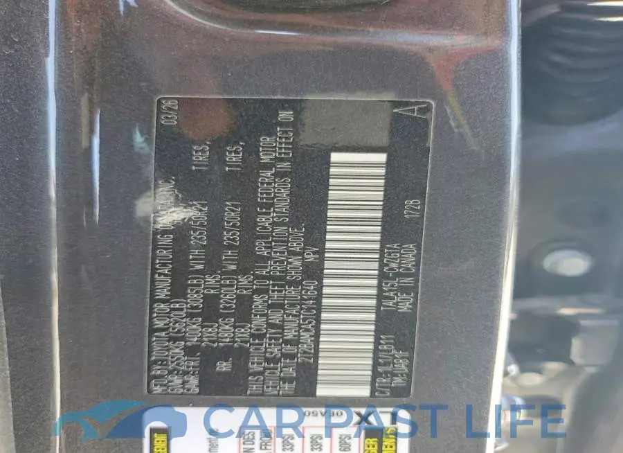 2T2BAMCA5TC141640# 13