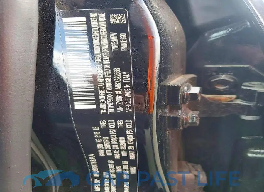 ZN661XUA6KX322668# 13