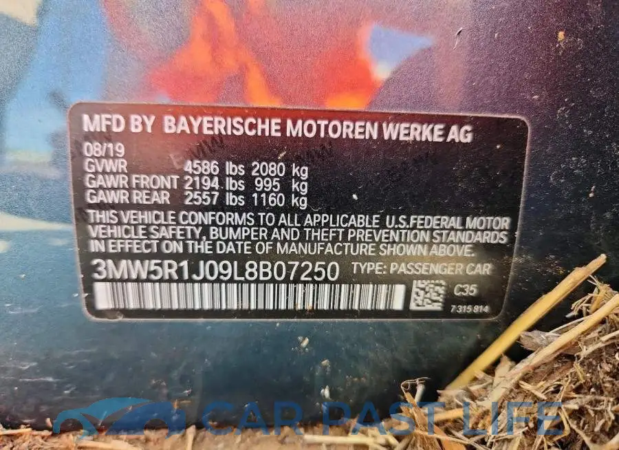 3MW5R1J09L8B07250# 13