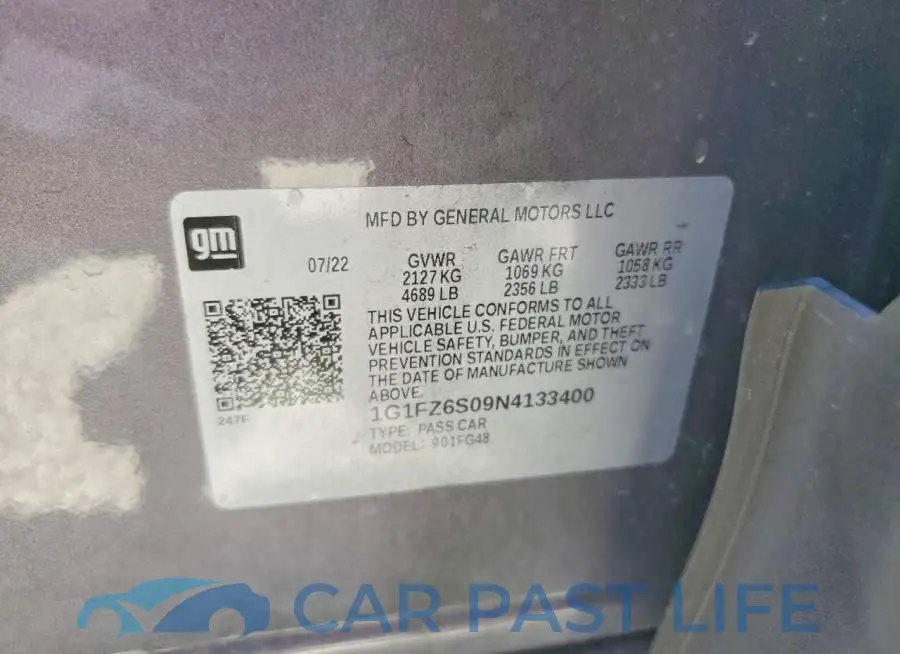 1G1FZ6S09N4133400# 13