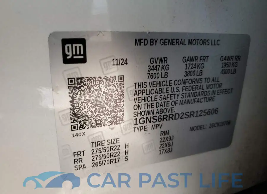 1GNS6RRD2SR125606# 14