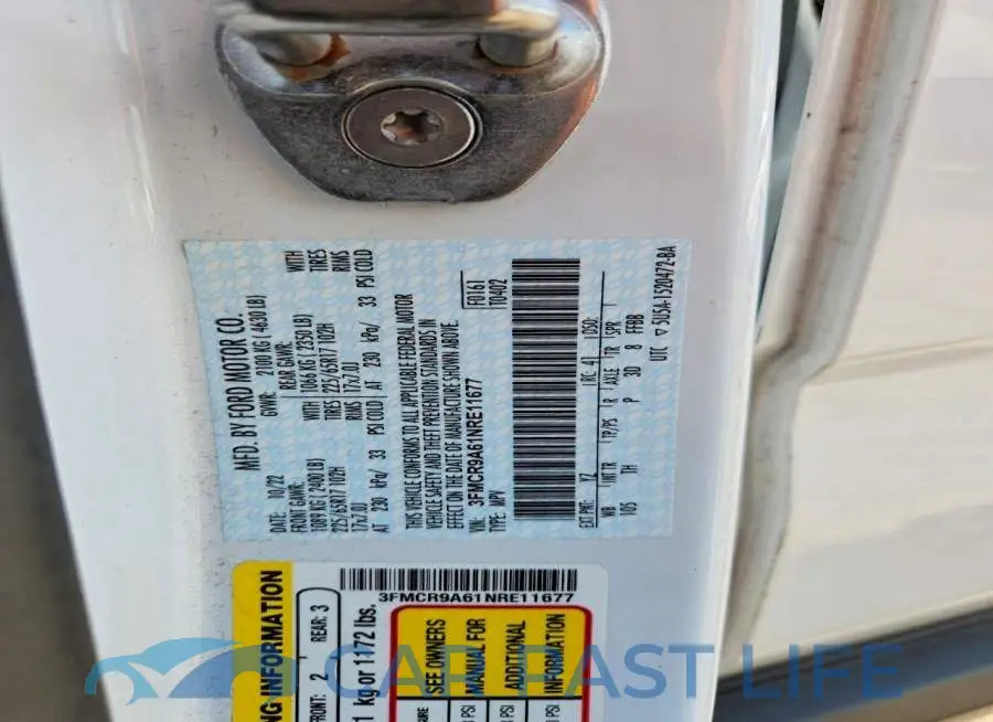 3FMCR9A61NRE11677# 14