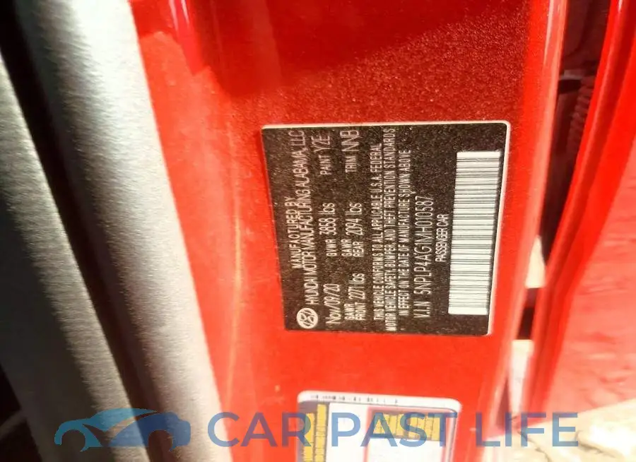 5NPLP4AG1MH010587# 12