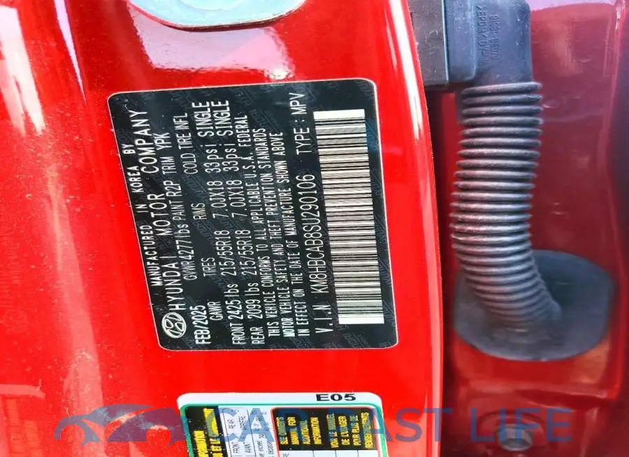 KM8HBCAB8SU290106# 13