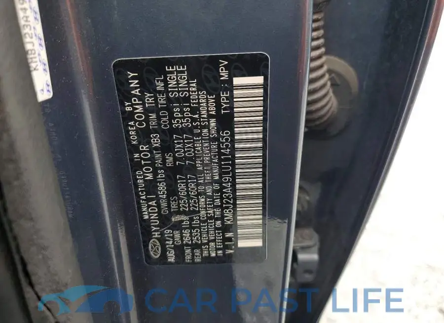 KM8J23A49LU114556# 14
