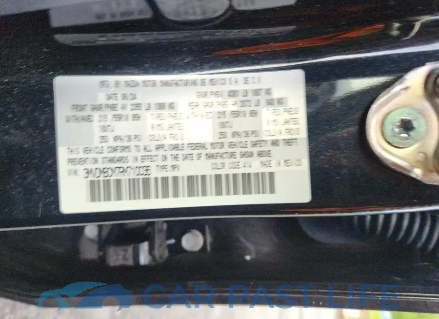 3MVDMBCM7RM710036# 13