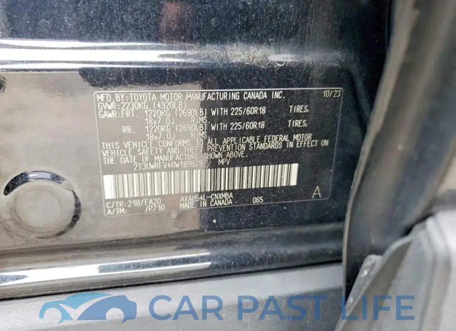 2T3UWRFV4RW189929# 13
