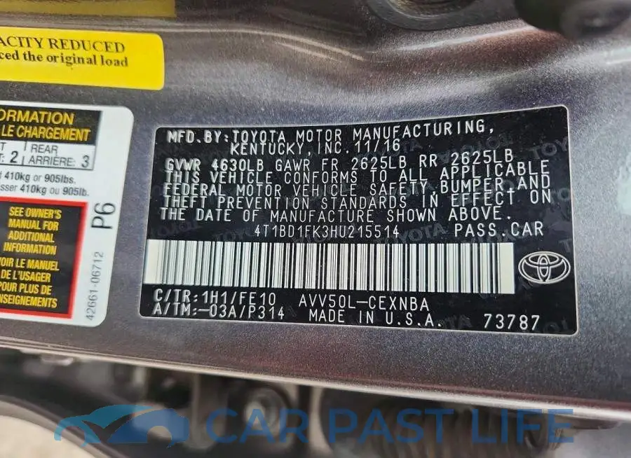 4T1BD1FK3HU215514# 12