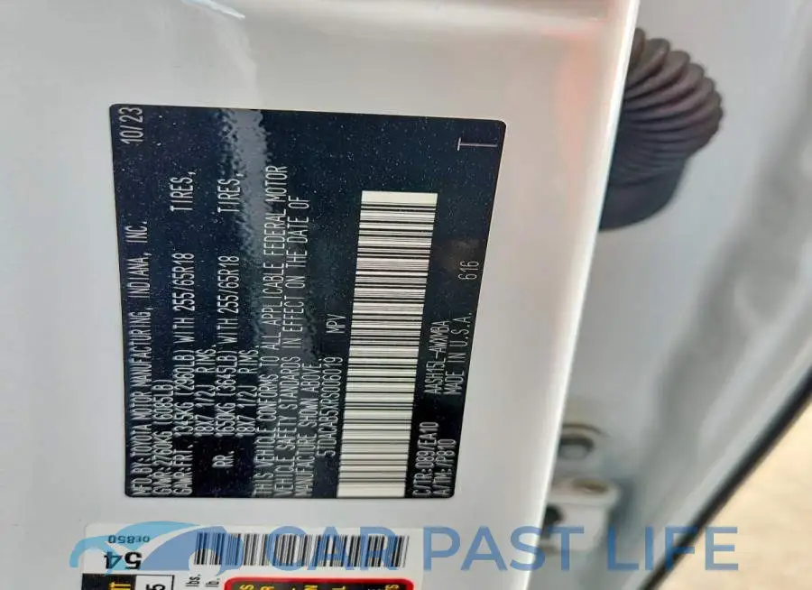 5TDACAB5XRS006019# 13
