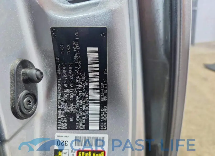 5TDDZ3DC3LS241453# 14