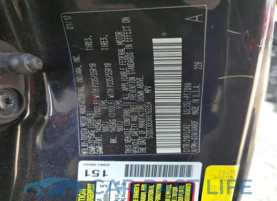 5TDDZ3DC6HS163354# 13