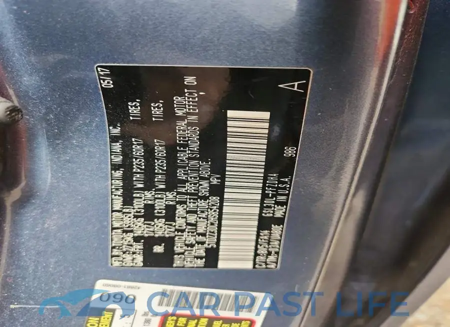 5TDZZ3DC2HS854208# 14