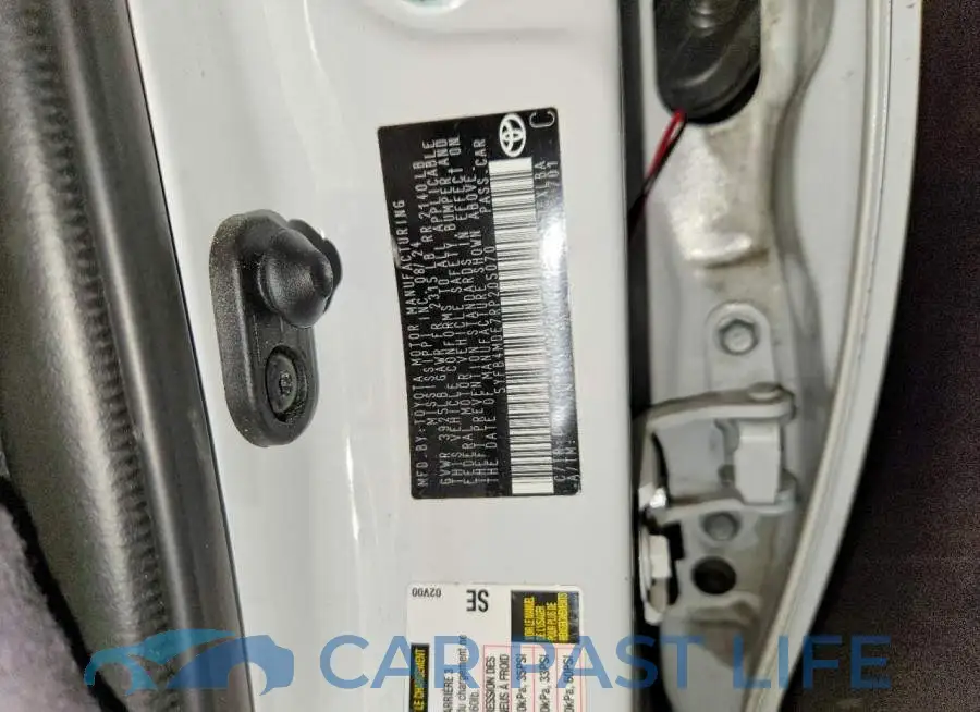 5YFB4MDE7RP205070# 12