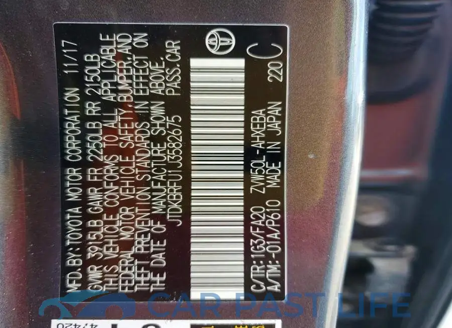 JTDKBRFU1J3582675# 12