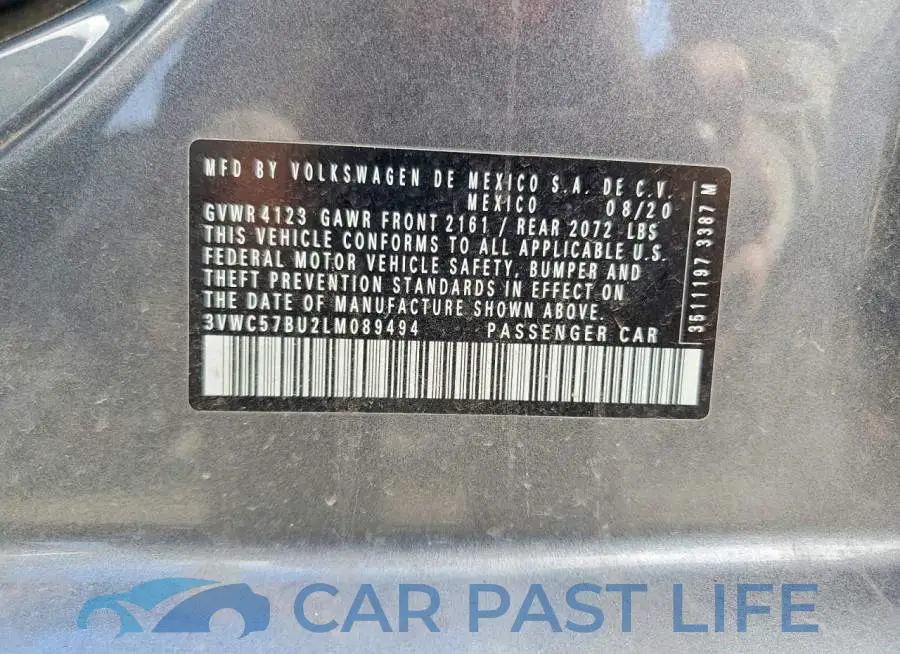 3VWC57BU2LM089494# 12