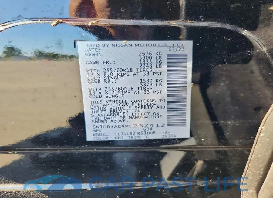 5N1DR3AC4PC257412# 13