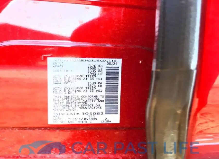 5N1DR3DG1RC305062# 13