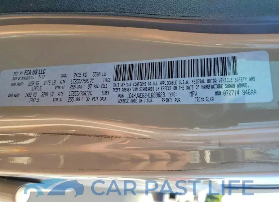 1C4HJWEG3HL699823# 14