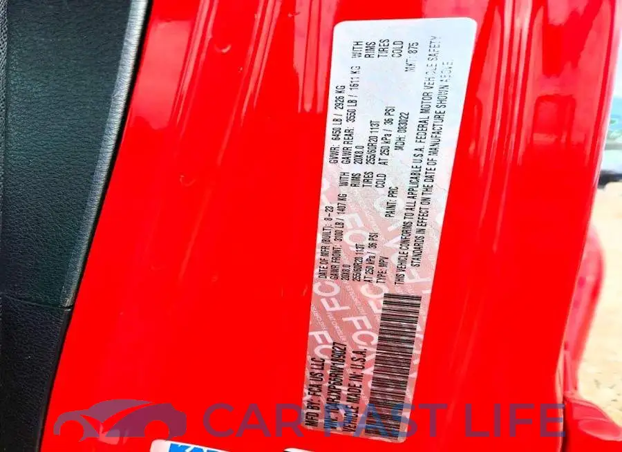 1C4RJXP66RW189027# 13