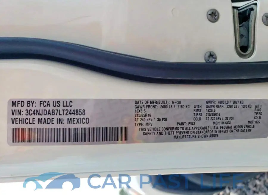 3C4NJDAB7LT244858# 12