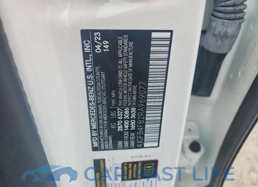 4JGFB4FB2RA969077# 13