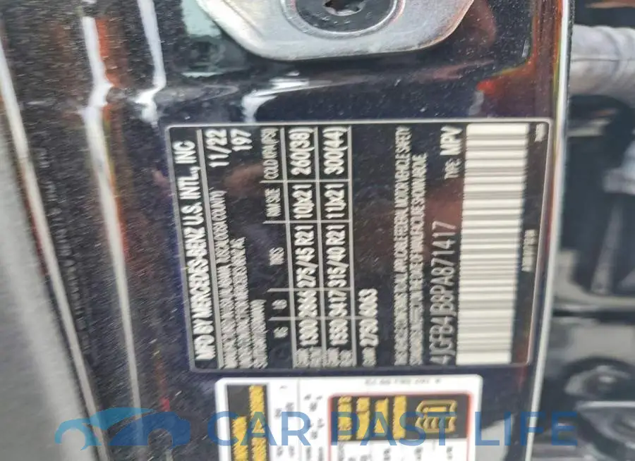 4JGFB4JB8PA871417# 12