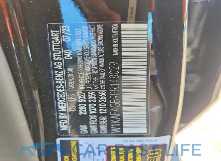W1KAF4GB9PR148029# 12