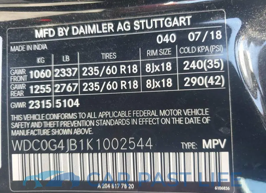WDC0G4JB1K1002544# 14