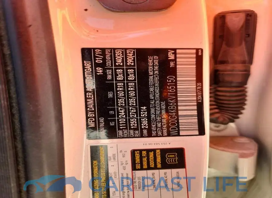 WDC0G4KB6KV165150# 13