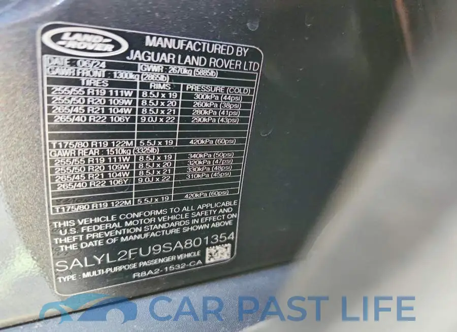 SALYL2FU9SA801354# 14