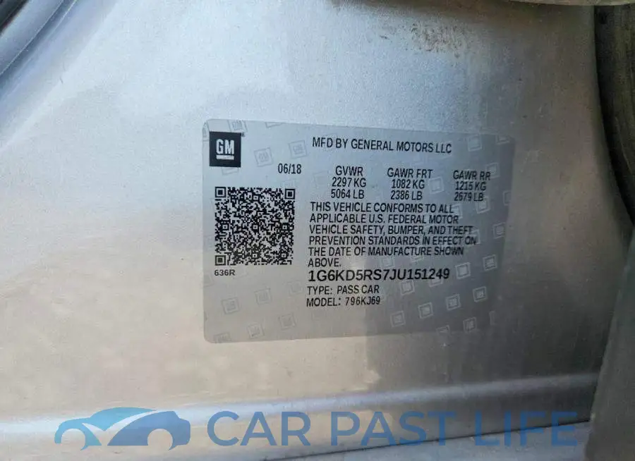 1G6KD5RS7JU151249# 13