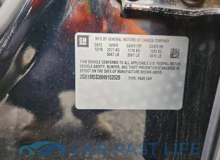2G61M5S38H9152528# 12
