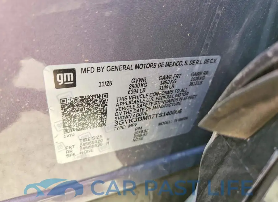 3GYK3BM57TS140006# 13