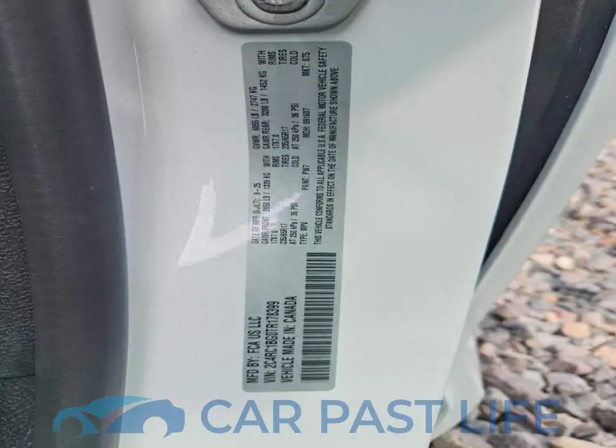 2C4RC1BG0TR178399# 13