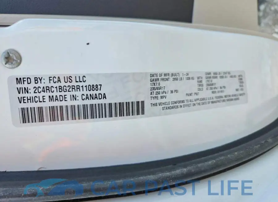 2C4RC1BG2RR110887# 14