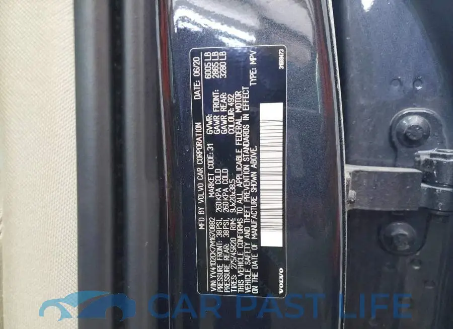 YV4102CK7M1670882# 13