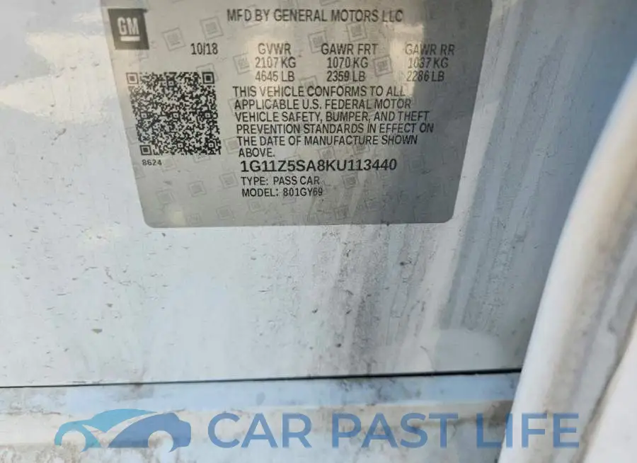 1G11Z5SA8KU113440# 12