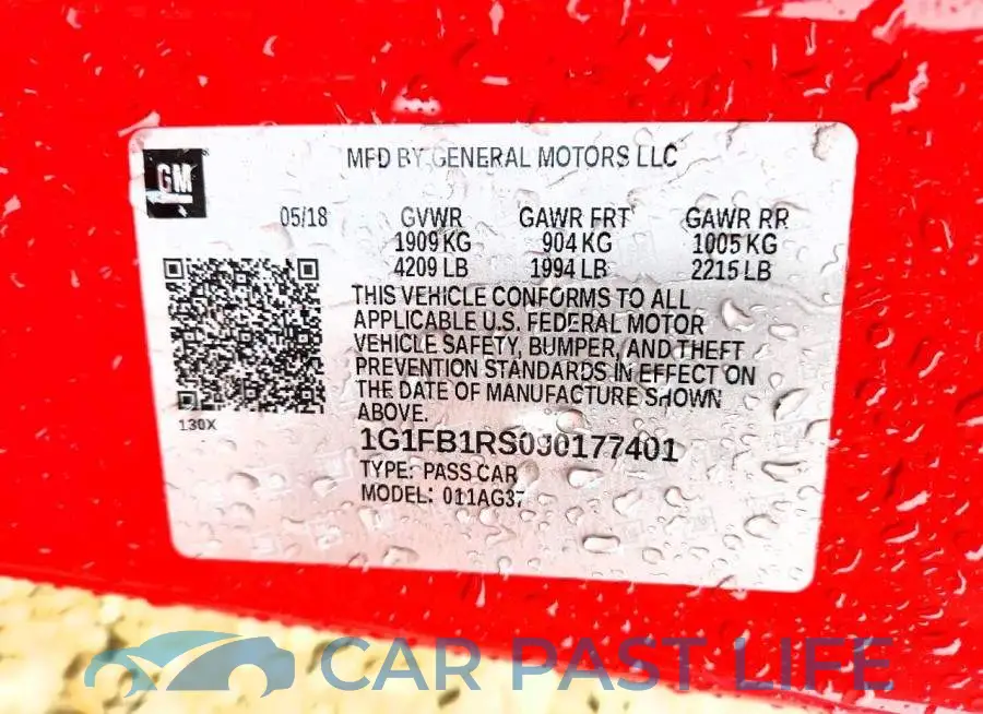 1G1FB1RS0J0177401# 13
