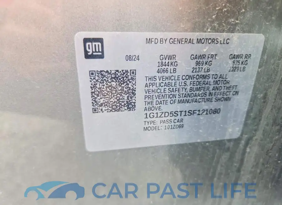 1G1ZD5ST1SF121080# 12