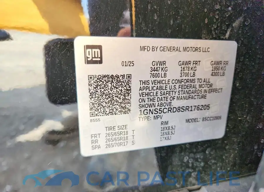 1GNS5CRD8SR176205# 14